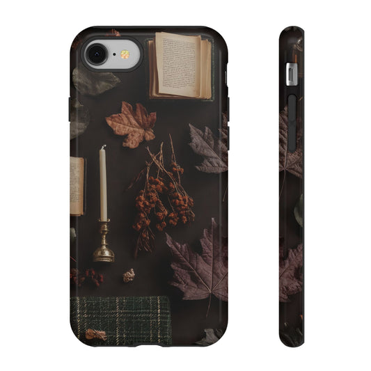 Floral Nature Phone Case, Tough Phone Case for Fall Decor, Phone Case for iPhone and Samsung, Stylish Protective Cover for iPhone