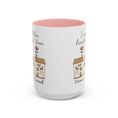 I Wish You Lived Next Door Mug, Christmas Gift for Best Friend, Long Distance Friendship Mug, Valentine's Day Gift for Her, Miss You Gift