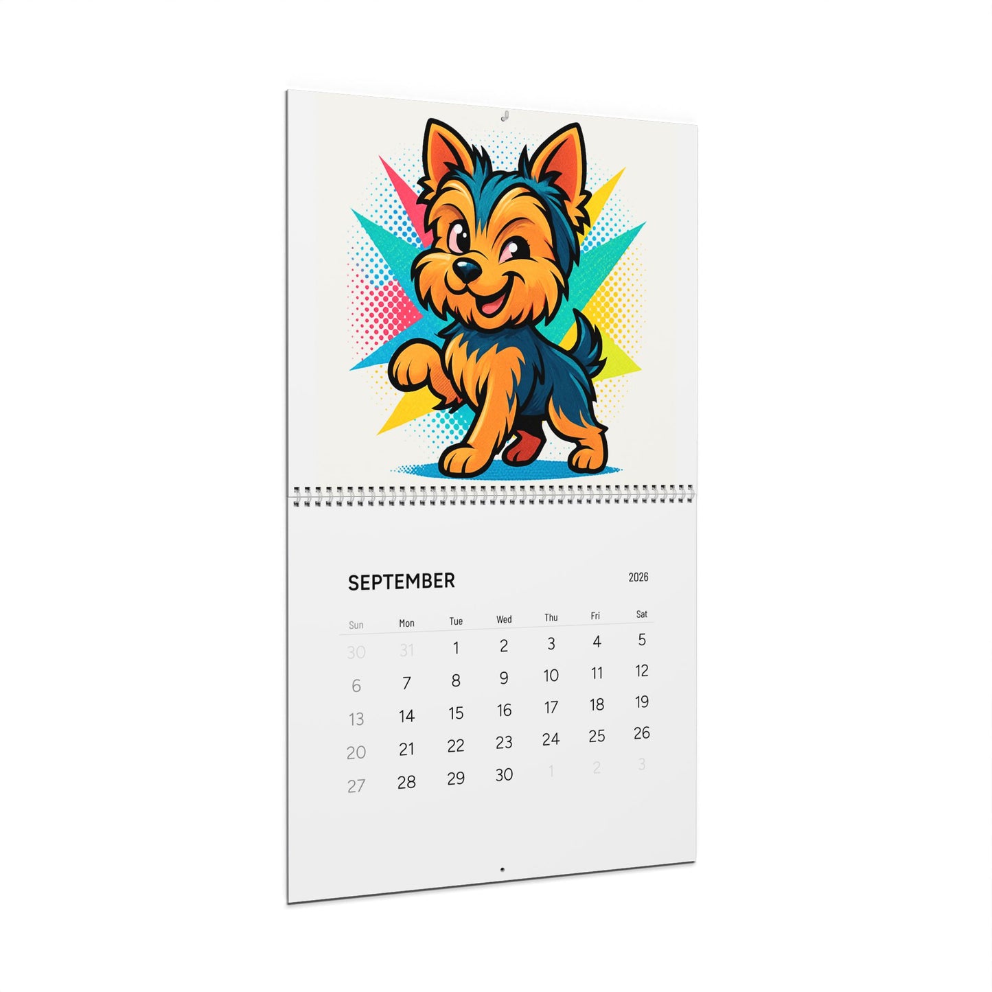 2026 Dog Lovers Calendar | Cute & Funny Dog Wall Calendar | Adorable Dog Breeds Monthly Planner Gift | 14x11.5 Inch