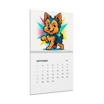2026 Dog Lovers Calendar | Cute & Funny Dog Wall Calendar | Adorable Dog Breeds Monthly Planner Gift | 14x11.5 Inch