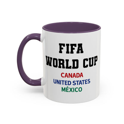 FIFA World Cup 2026 Mug, USA Canada Mexico Soccer Cup, Trophy Logo Coffee Mug, Football Fan Gift, Match Day Cup, Sports Lover Gift
