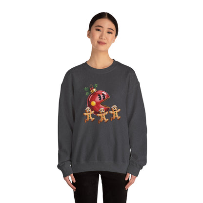 Festive Crewneck Sweatshirt, Christmas Gift, Holiday Apparel, Cozy Winter Wear, Casual Sweater, Fun Graphic Sweatshirt