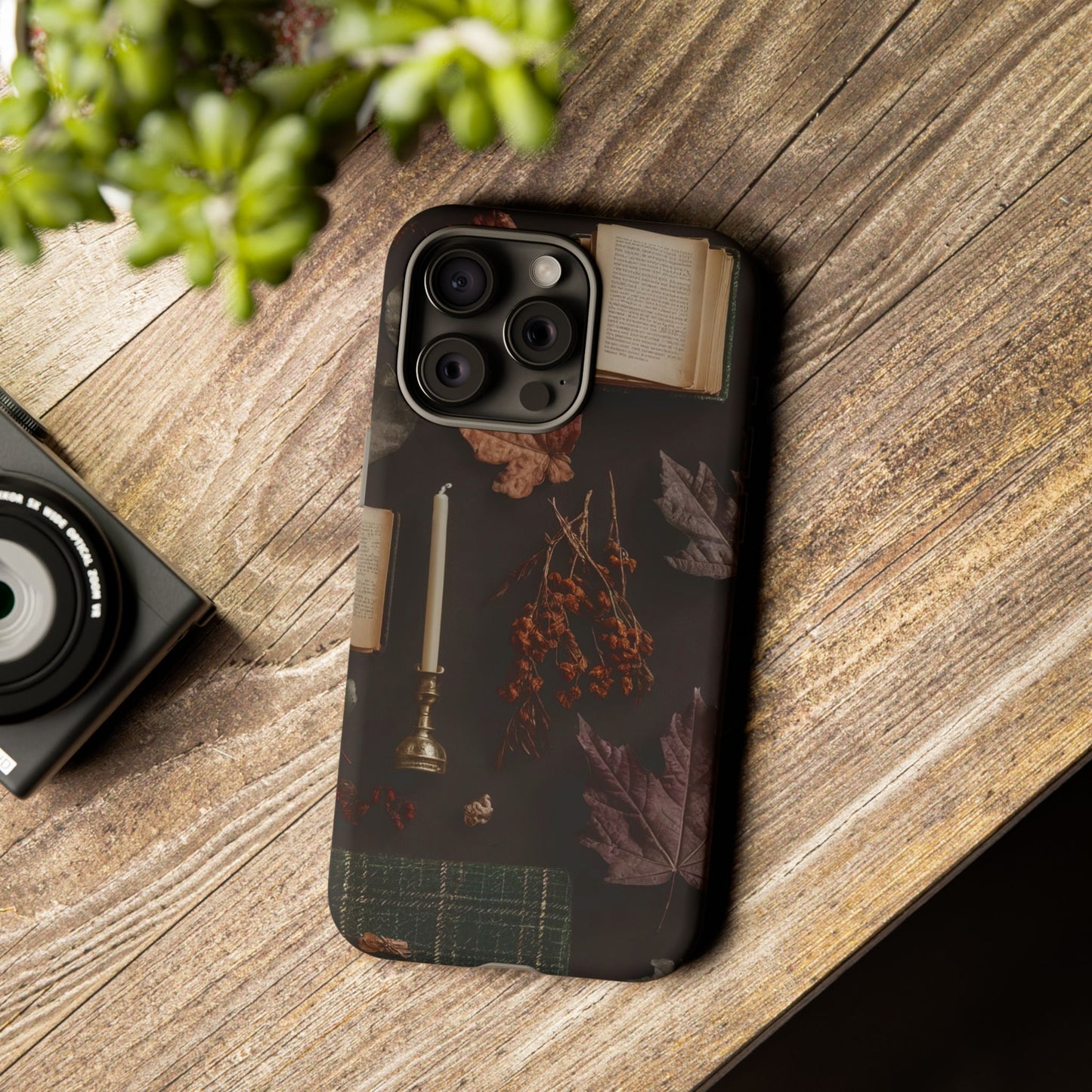 Floral Nature Phone Case, Tough Phone Case for Fall Decor, Phone Case for iPhone and Samsung, Stylish Protective Cover for iPhone