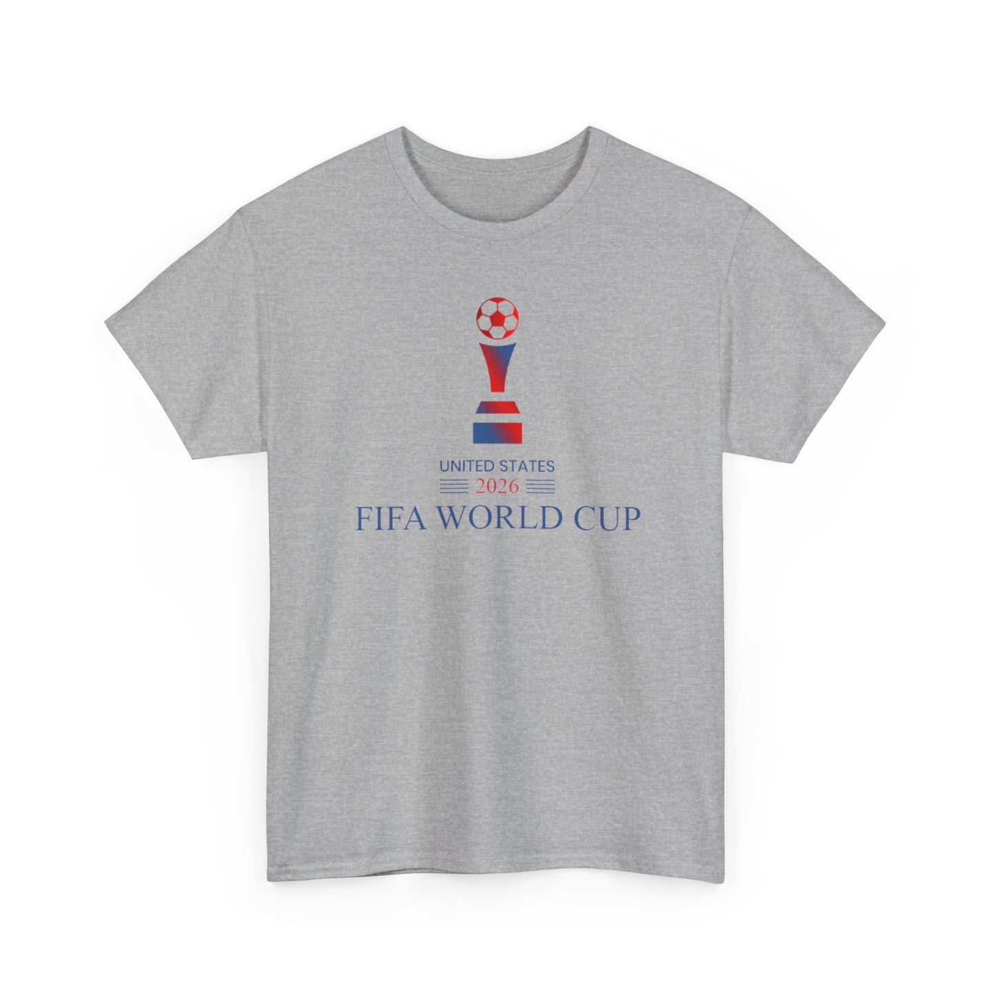 Soccer Trophy Tee | USA 2026 Soccer Shirt, Patriotic Matchday T-Shirt, Gift for Football Lovers, North America Football Tournament Shirt