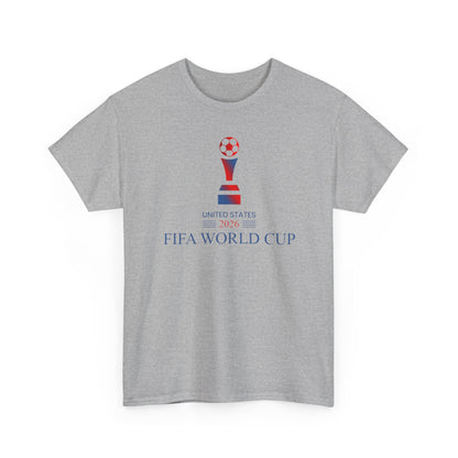 Soccer Trophy Tee | USA 2026 Soccer Shirt, Patriotic Matchday T-Shirt, Gift for Football Lovers, North America Football Tournament Shirt