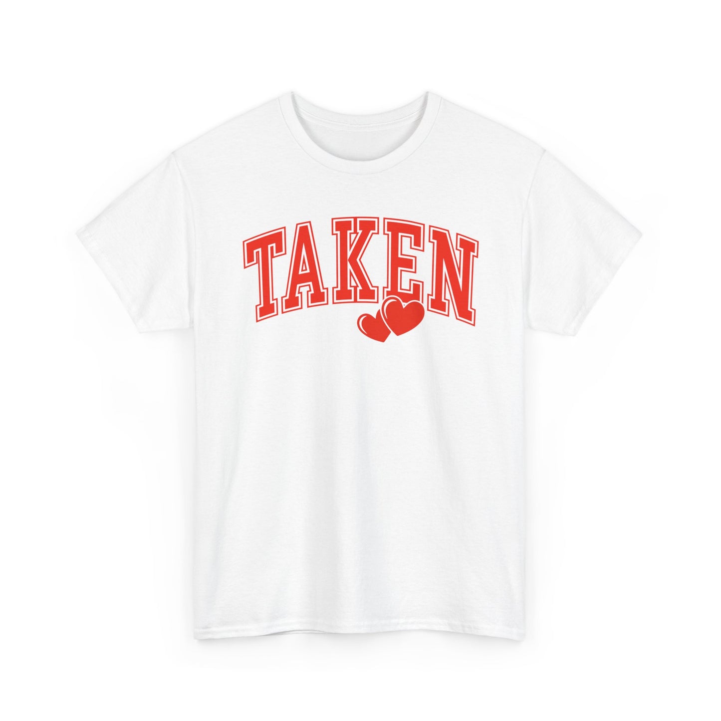 Taken Hearts Shirt, Valentine's Day Relationship Tee, Couples Matching Shirt, Romantic Gift for Boyfriend Girlfriend, Love Graphic Tee