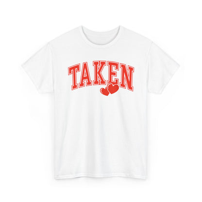 Taken Hearts Shirt, Valentine's Day Relationship Tee, Couples Matching Shirt, Romantic Gift for Boyfriend Girlfriend, Love Graphic Tee