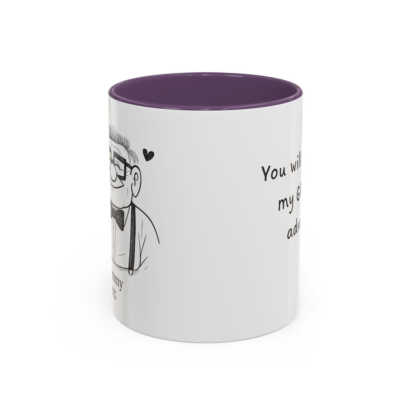 You're My Greatest Adventure Coffee Cup, Custom Line Drawing Couple Mug, Anniversary Gift For Husband Wife, Engagement Gift, Valentine's Day