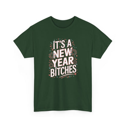 It is a New Year Bitches Shirt, Funny New Year T-Shirt, 2026 New Year Party Shirt for Women, New Years Outfit, NYE Shirt, Funny Holiday Tee