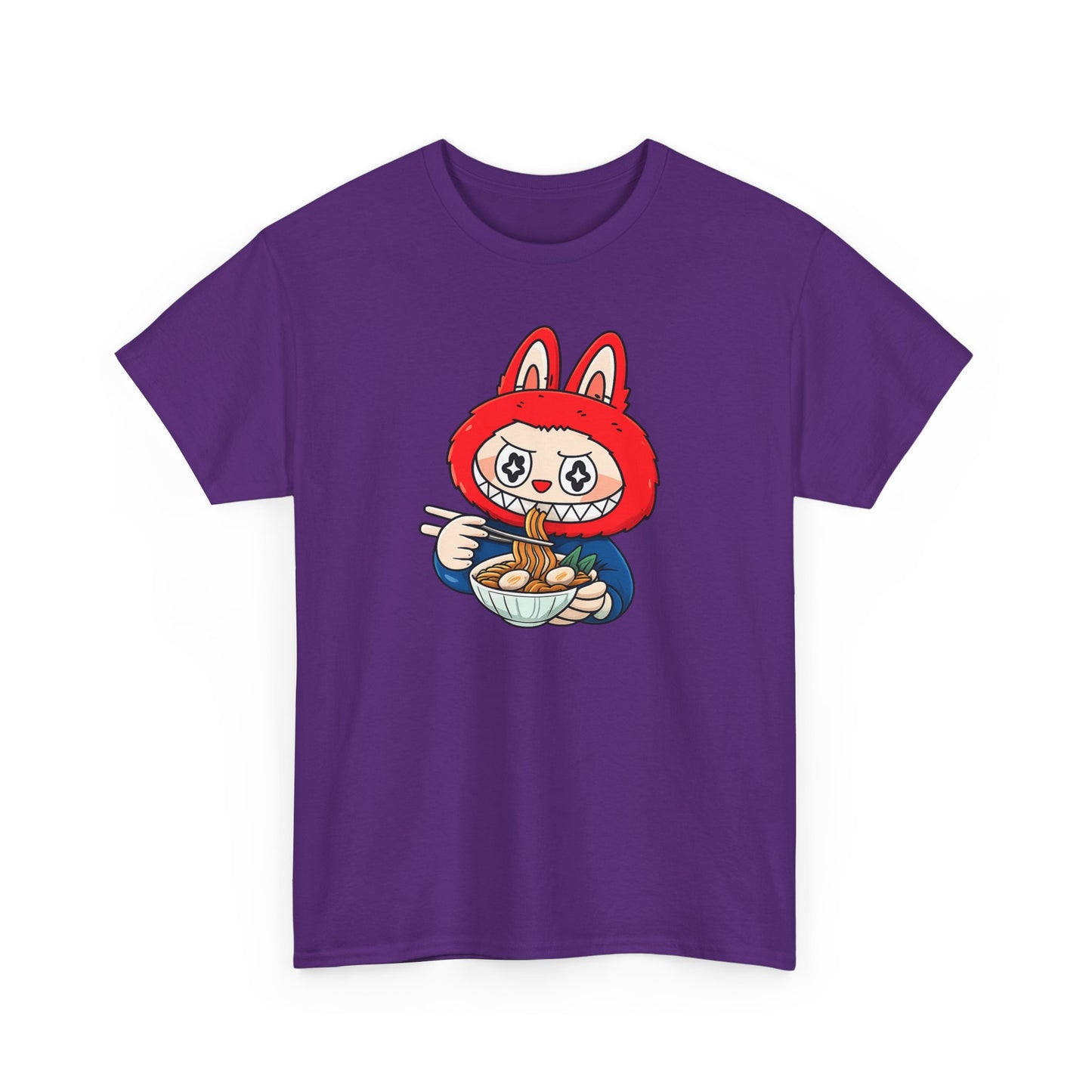 Labubu Ramen T-Shirt: Kawaii Japanese Anime Streetwear