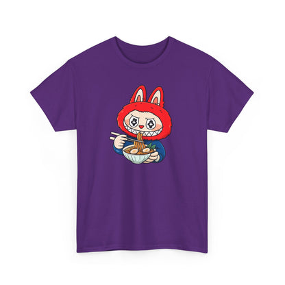 Labubu Ramen T-Shirt: Kawaii Japanese Anime Streetwear