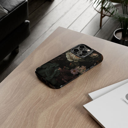 Floral Phone Case For iPhone And Samsung, Tough Cases, Flower Design, Stylish Protection, Gift for Her, Nature Lovers Accessory, Floral Gift