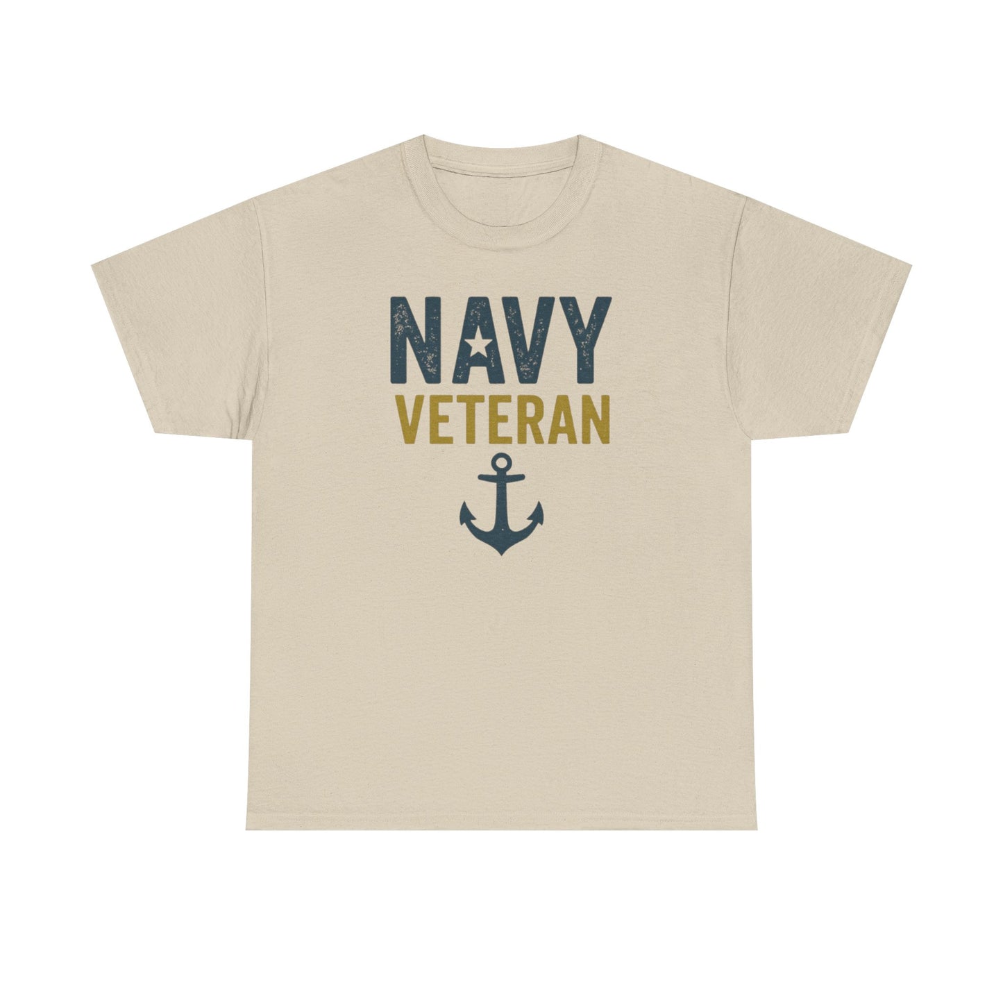 Navy Veteran Shirt | Military Pride Tee with Anchor | US Navy Gift for Men & Women | Veteran Appreciation T-Shirt | Patriotic Tee