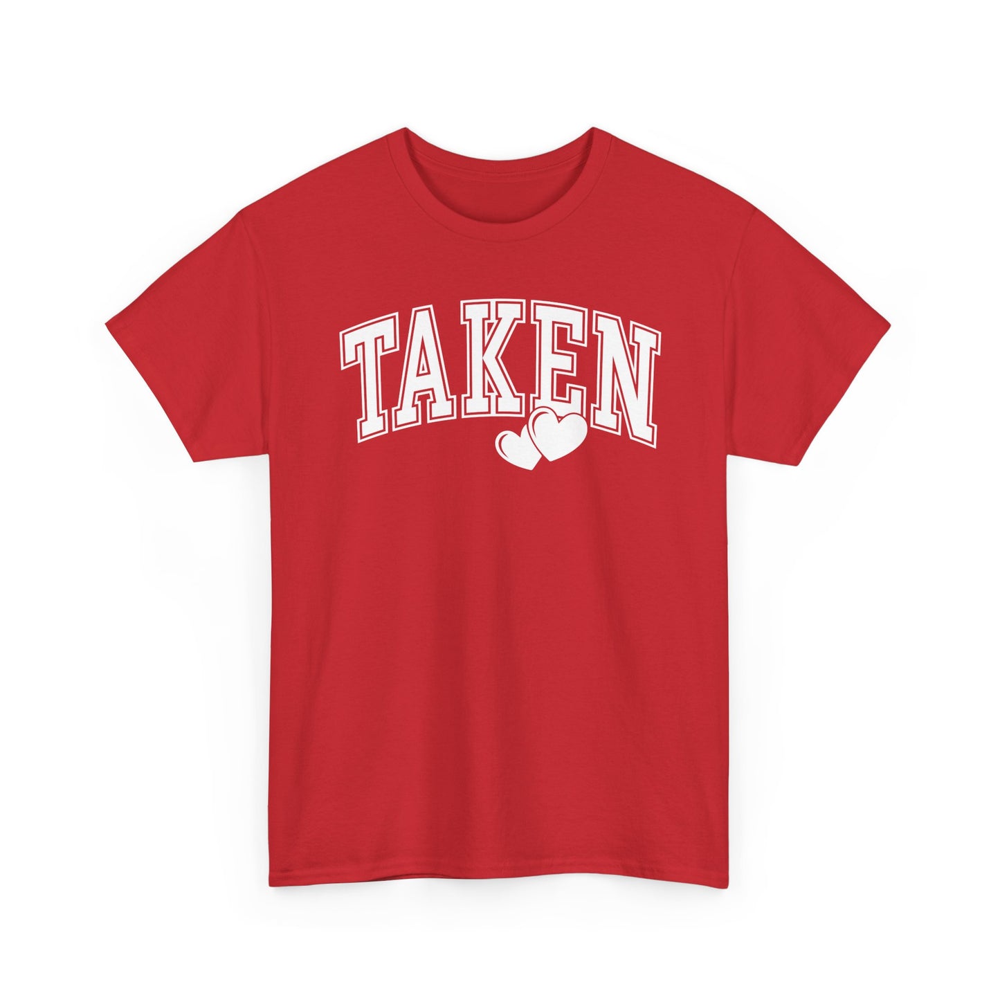 Taken Hearts Shirt, Valentine's Day Relationship Tee, Couples Matching Shirt, Romantic Gift for Boyfriend Girlfriend, Love Graphic Tee
