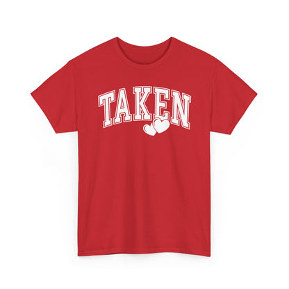 Taken Hearts Shirt, Valentine's Day Relationship Tee, Couples Matching Shirt, Romantic Gift for Boyfriend Girlfriend, Love Graphic Tee