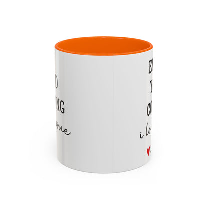 Enjoy Your Coffee Handsome Good Morning Mug, Boyfriend Valentines Day Gift For Him Funny Husband Gift Personalized Cup Gift