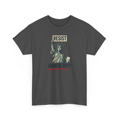 Statue of Liberty Resist Hands Off Tee | Political Protest Shirt | Resist Hands Off Shirt | Womens Rights Protest Shirt