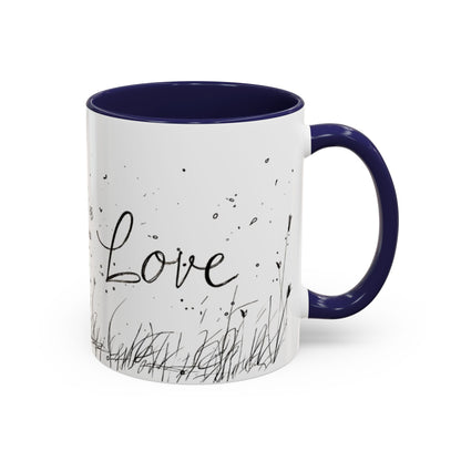Romantic Coffee Mug, Love Gift for Coffee Lovers, Valentine's Day Mug, Couple Gift, Home Decor, Art Mug, Gift for Wife