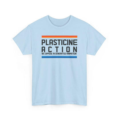 Plasticine Action Unisex Heavy Cotton Tee, Save Gaza, Free Palestine, Graphic Tee, Unique Statement Tee