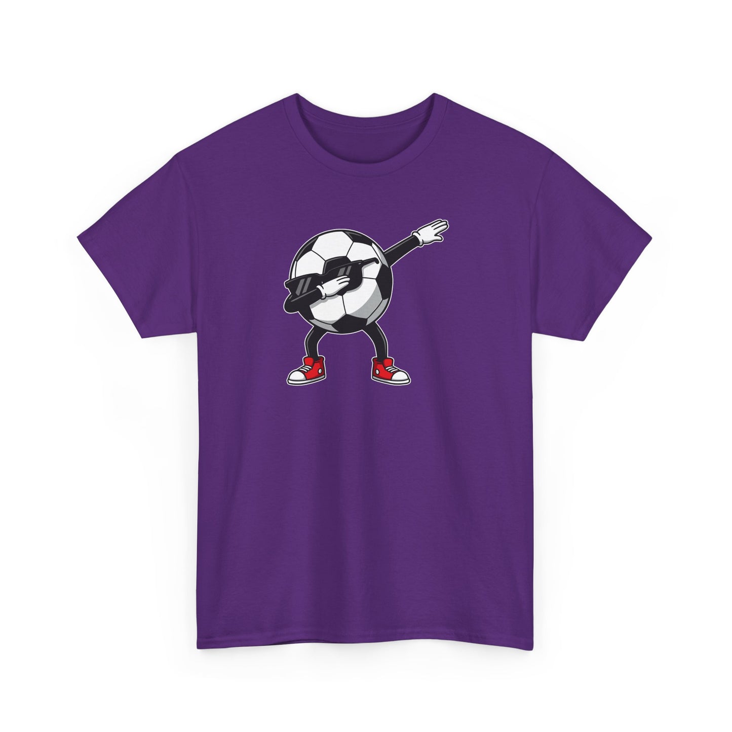 Dabbing Soccer Ball Kids T-Shirt, Funny Football Graphic Tee for Boys Girls, Playful Soccer Player Shirt, Football lover fan gift