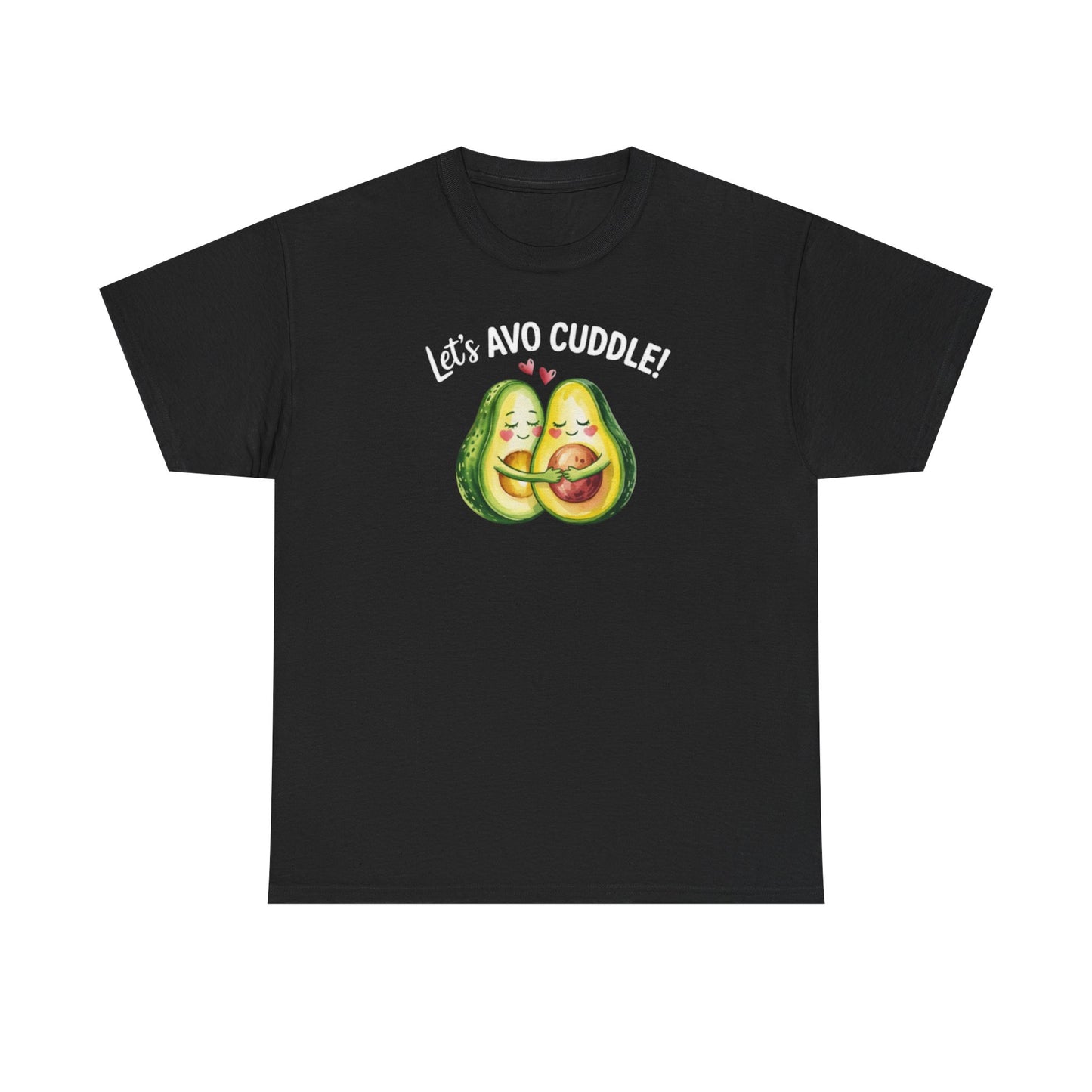 Let's Avo Cuddle Avocado Shirt | Cute Pun Food Lover Tee | Couples Matching Shirt | Anniversary Gift for Him Her | Funny Avocado Tee