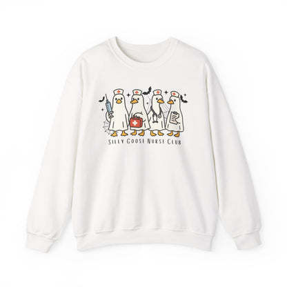 Funny Nurse Crewneck Sweatshirt for Medical Professionals, Cozy Gift for Healthcare Workers, Casual Wear, Unique Nursing Apparel