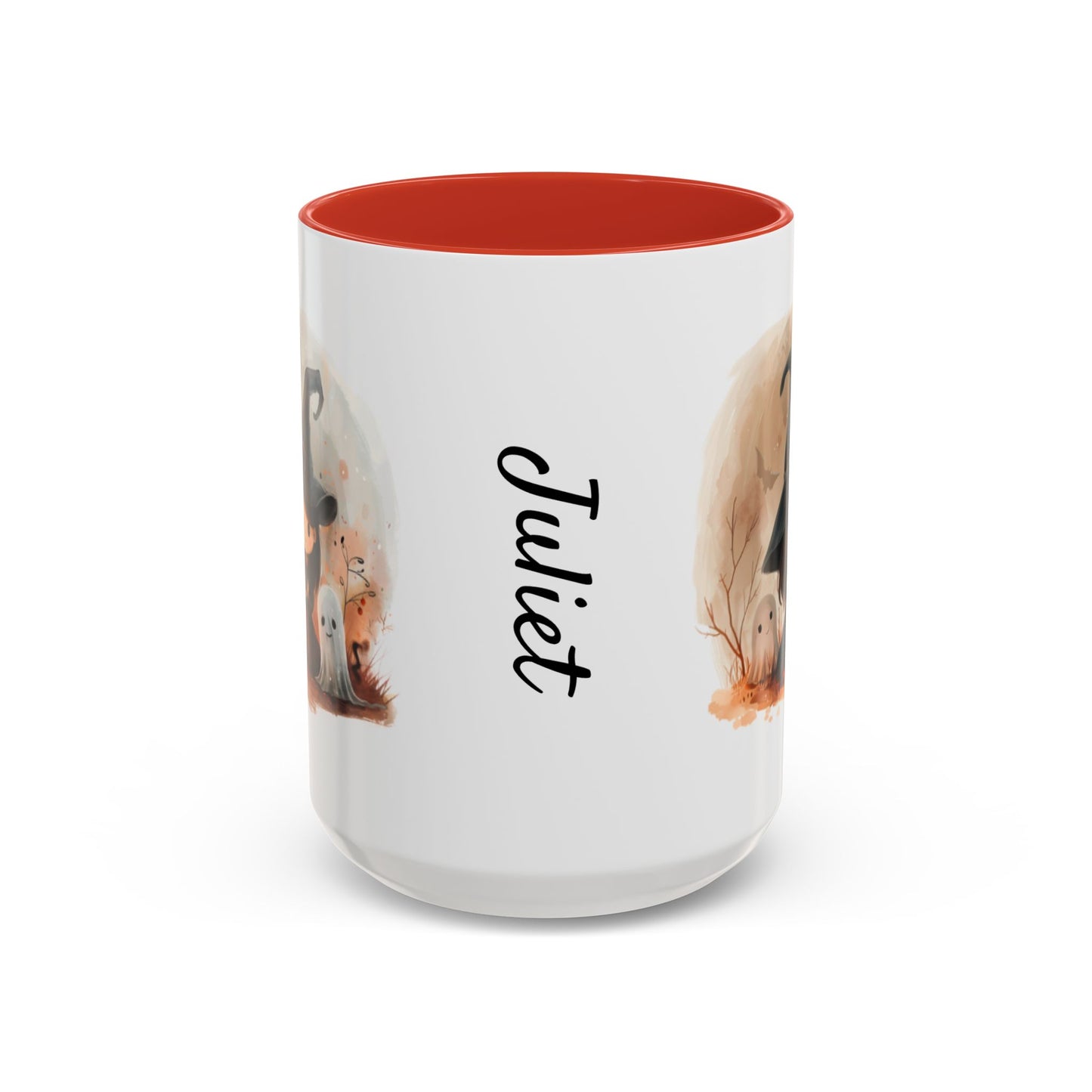 Personalized Witch Coffee Mug, Personalized Halloween Mug, Cute Witch Gift, Fall Decor, Coffee Cup for Kids