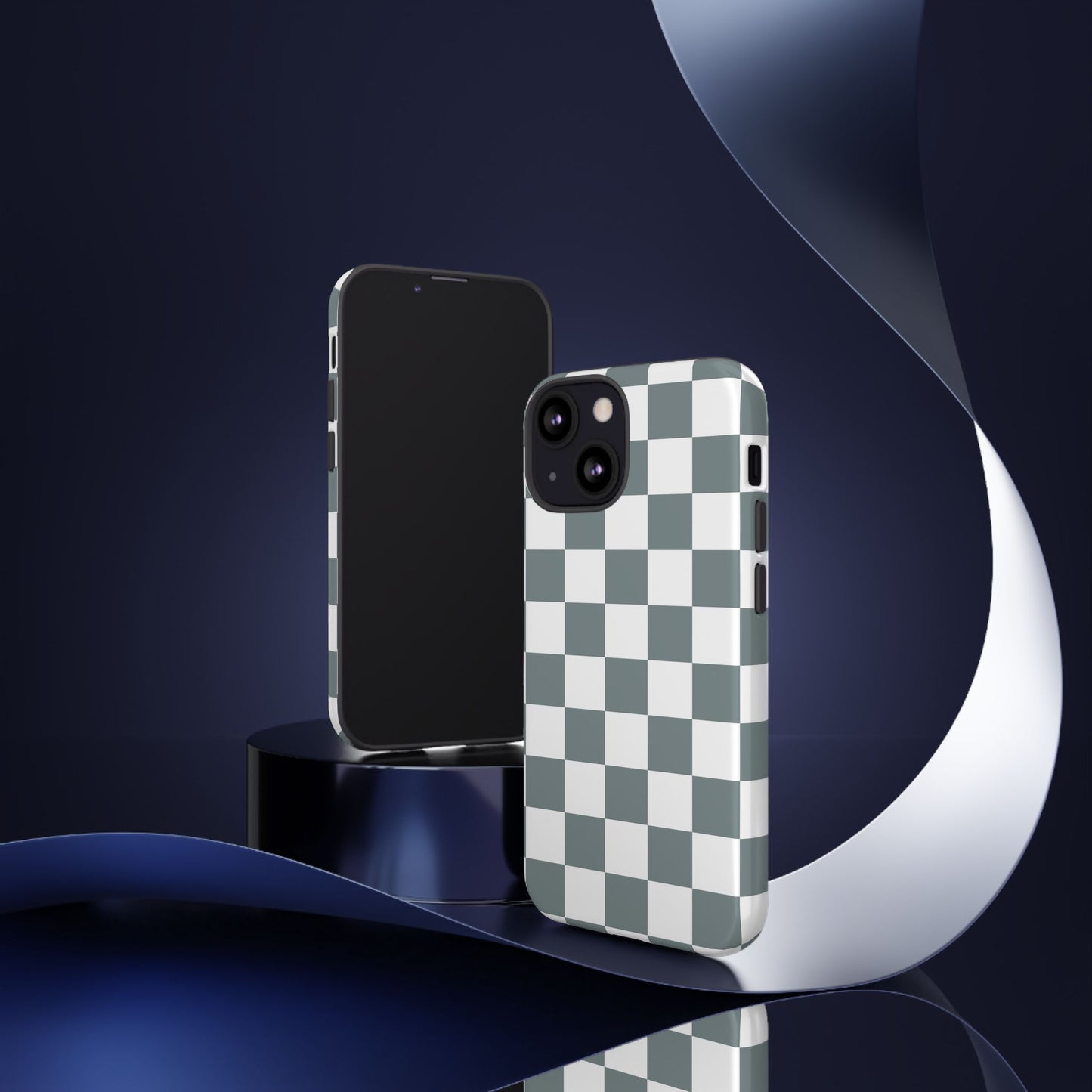 Stylish Checkerboard Phone Case, Durable Phone Cover, Unique Gift, iPhone 17 Pro, 17, 17 Air, 16, 15, 14, 13, 12, 11, X, XR, XS MAX