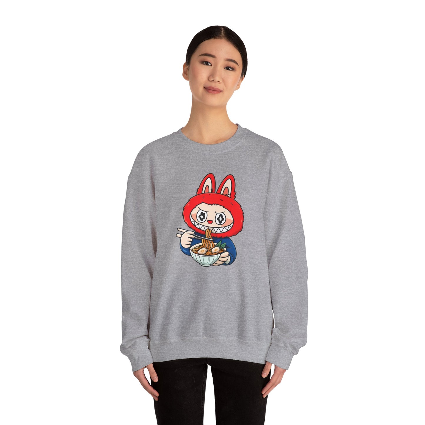 Labubu Ramen SweatShirt: Kawaii Japanese Anime Streetwear