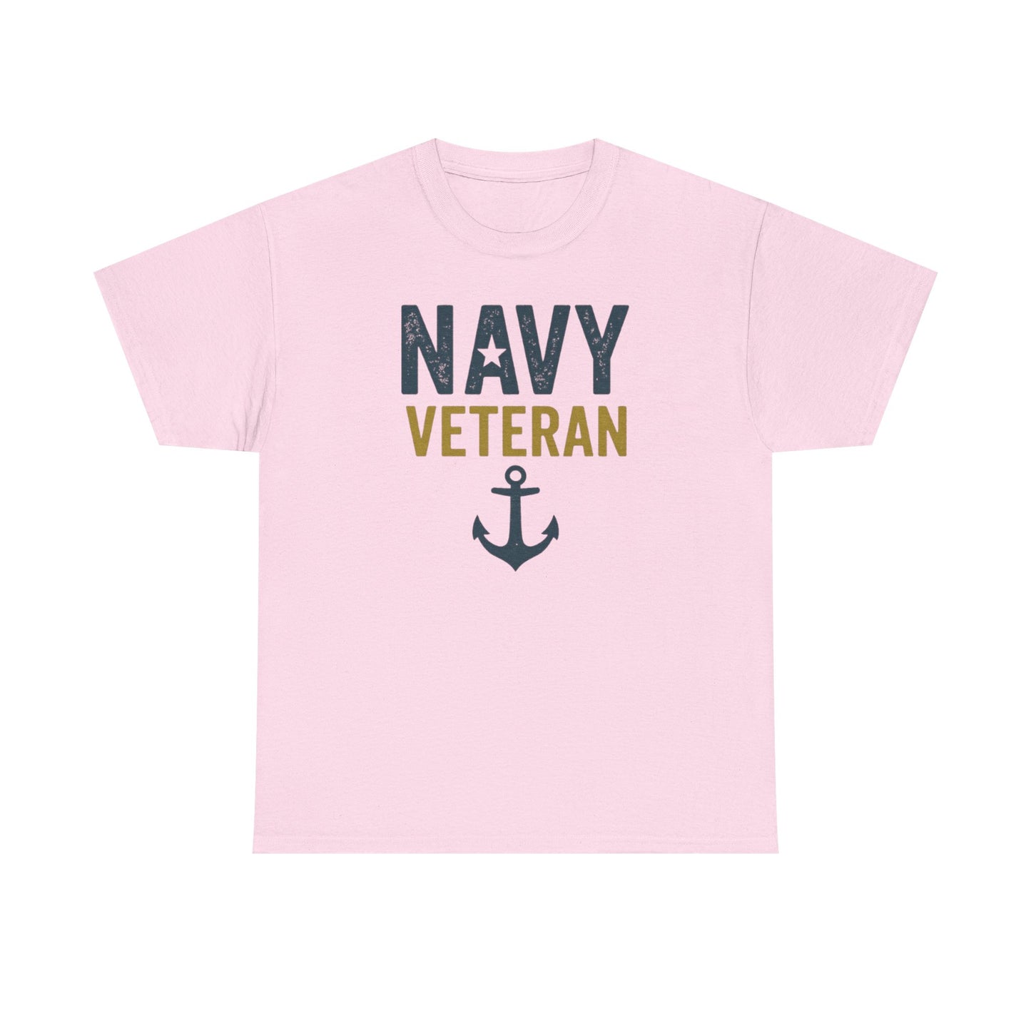 Navy Veteran Shirt | Military Pride Tee with Anchor | US Navy Gift for Men & Women | Veteran Appreciation T-Shirt | Patriotic Tee