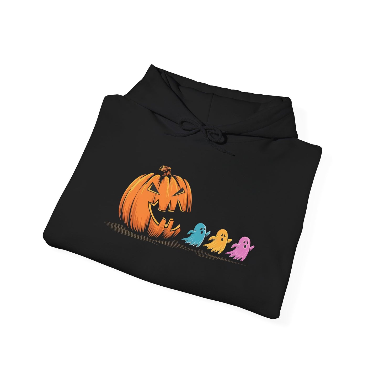 Halloween Pumpkin Cozy Hoodie, Unisex Sweatshirt, Fall Fashion, Spooky Season Apparel, Cute Halloween Gift, Casual Warmth