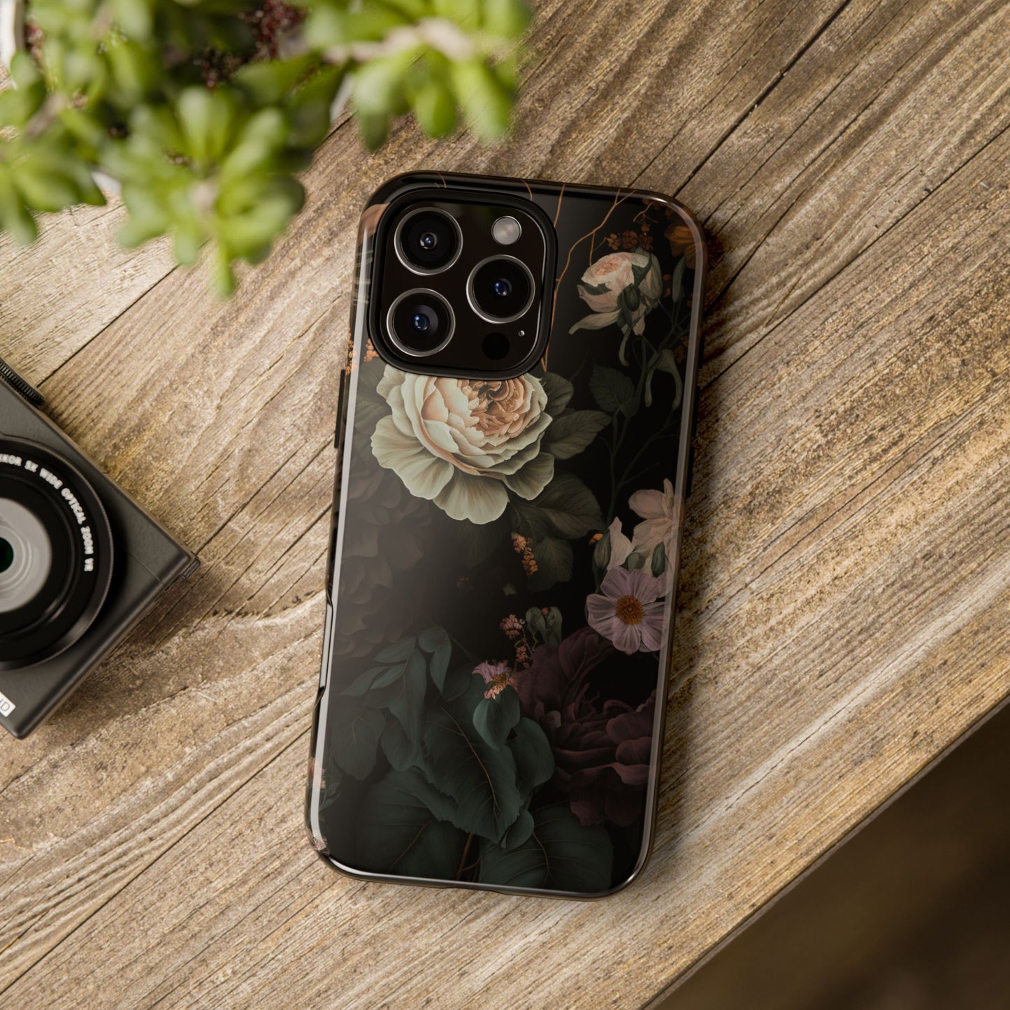 Floral Phone Case For iPhone And Samsung, Tough Cases, Flower Design, Stylish Protection, Gift for Her, Nature Lovers Accessory, Floral Gift