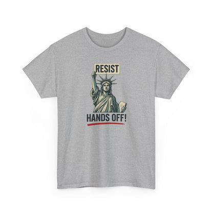 Statue of Liberty Resist Hands Off Tee | Political Protest Shirt | Resist Hands Off Shirt | Womens Rights Protest Shirt