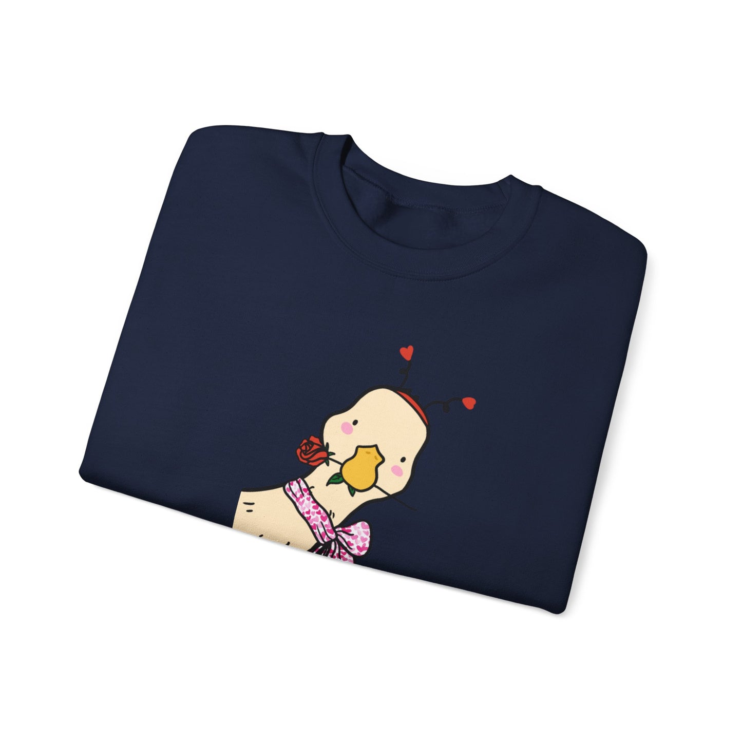 Cute Chick Scarf Sweatshirt | Cozy Bird Crewneck | Cute Animal Sweater | Kawaii Chick Pullover | Gift for Her | Fall Winter Cute Top