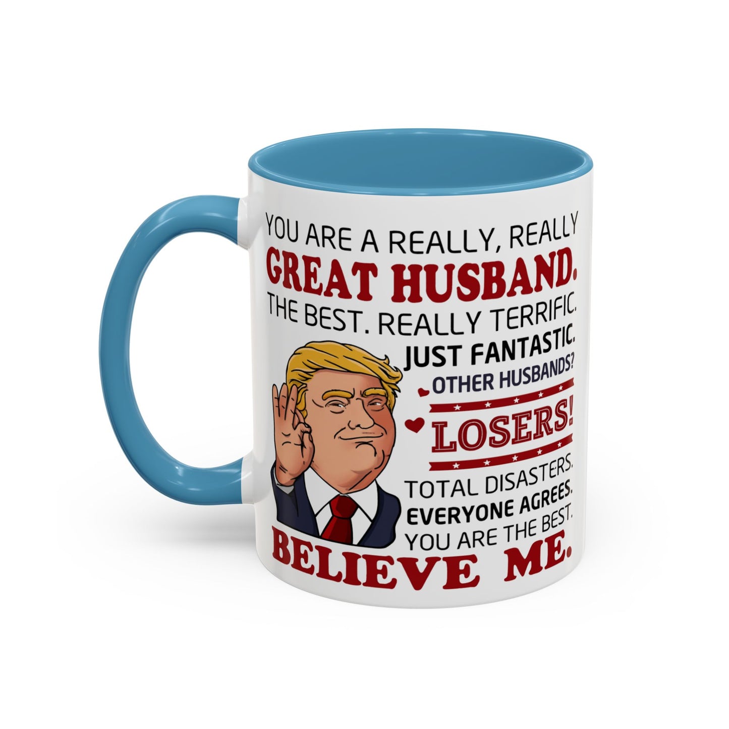 Funny Great Husband Mug | Ceramic Coffee Cup Design | Humorous Gift for Husband, Anniversary, Birthday, Valentines Day