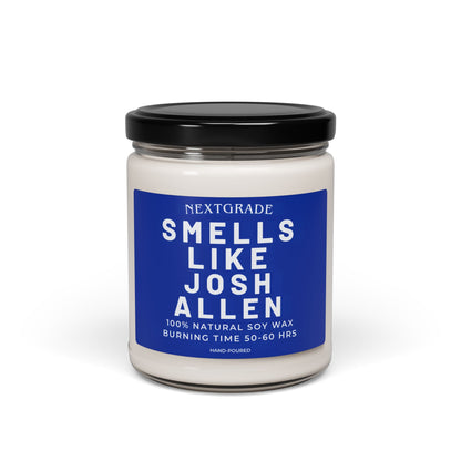 Smells Like Josh Candle, Football Inspired Scented Candle, Gift for Football Fans, Home Decor, Man Cave, Game Day Essential