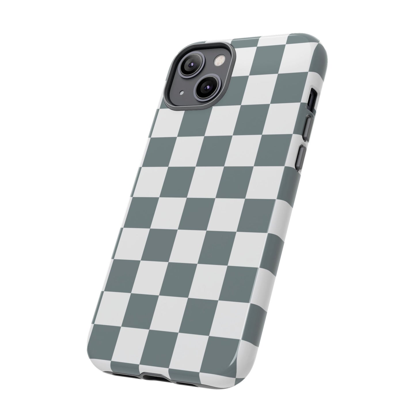 Stylish Checkerboard Phone Case, Durable Phone Cover, Unique Gift, iPhone 17 Pro, 17, 17 Air, 16, 15, 14, 13, 12, 11, X, XR, XS MAX