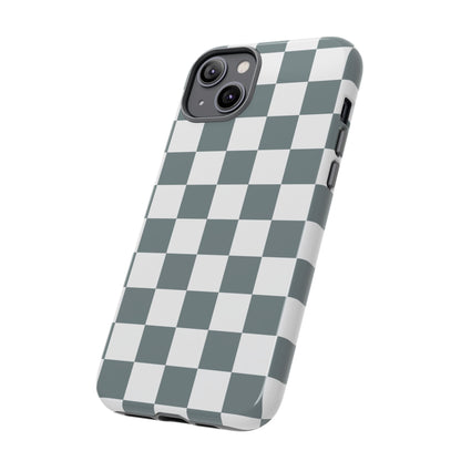 Stylish Checkerboard Phone Case, Durable Phone Cover, Unique Gift, iPhone 17 Pro, 17, 17 Air, 16, 15, 14, 13, 12, 11, X, XR, XS MAX
