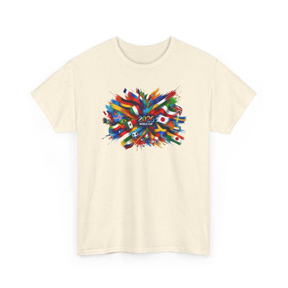 2026 International Football Tee. World Flags T-Shirt, Colorful Countries Art Tee, North America Tour Souvenir Shirt | Global Unity Fan Gift