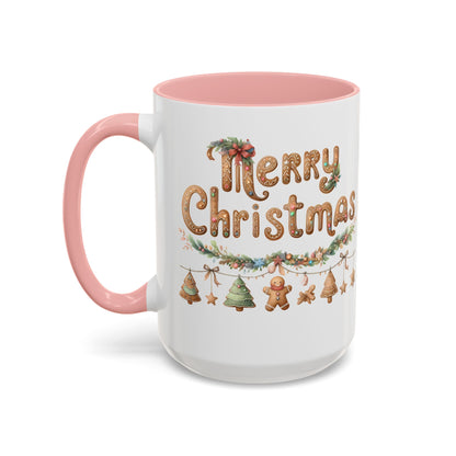Personalized Christmas Cheer Coffee Mug, Holiday Gift, Festive Drinkware, Seasonal Decor, Cute Mug, Joyful Holiday Memento