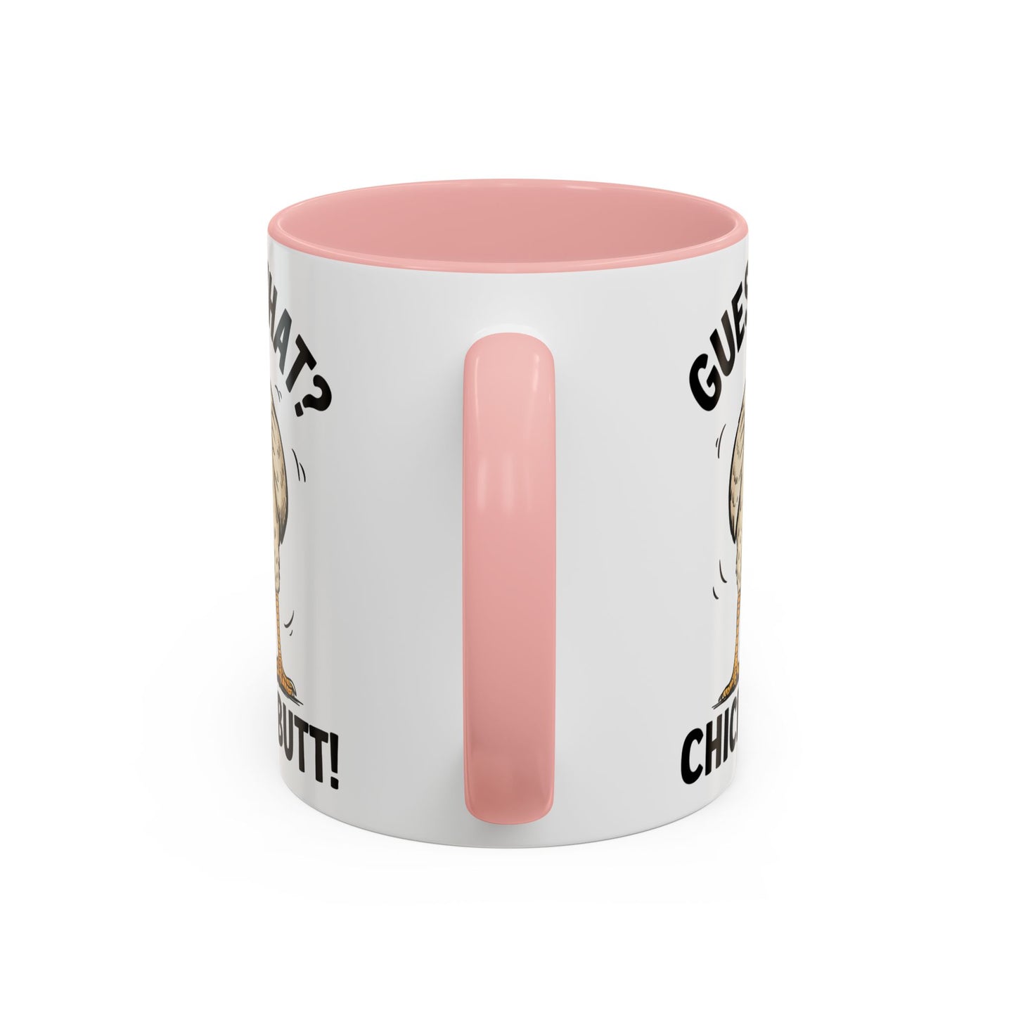 Funny Chicken Mug, Guess What? Chicken Butt! Coffee Mug, Farm Humor Mug, Rooster Joke Cup, Gift for Chicken Lovers, Gag Gift Mug