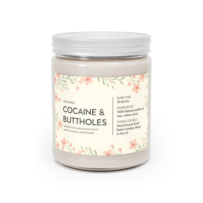 Funny Novelty Candle, Adult Humor Candle Collection, 100% Soy Wax, Long Burn Time 50, 60 Hours, Gag Gift for Friends