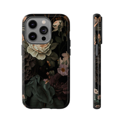 Floral Phone Case For iPhone And Samsung, Tough Cases, Flower Design, Stylish Protection, Gift for Her, Nature Lovers Accessory, Floral Gift