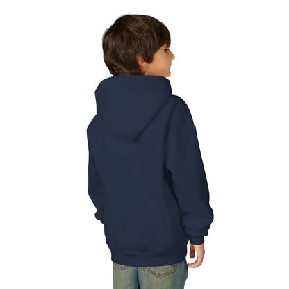 Whimsical Youth Hoodie with Playful Design, Cute Sweatshirt for Kids, Fun Gift for Birthdays, Cozy Winter Wear, Cartoon Style