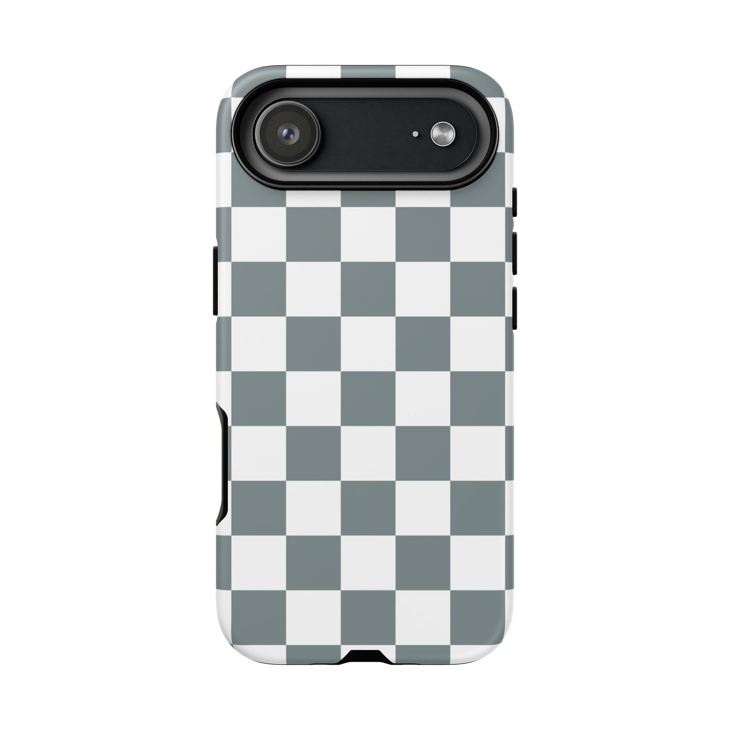 Stylish Checkerboard Phone Case, Durable Phone Cover, Unique Gift, iPhone 17 Pro, 17, 17 Air, 16, 15, 14, 13, 12, 11, X, XR, XS MAX