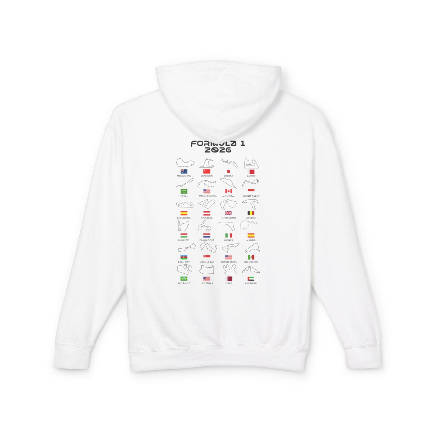 Formula 1 2026 Hoodie, F1 Race Circuits Sweatshirt hoodie, Motorsport Fan Hoodie, Racing Team Gift, Retro F1 Icons Hoodie