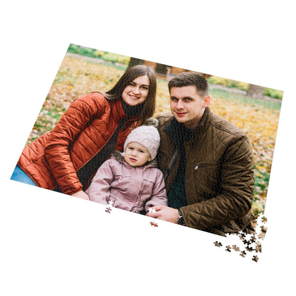Personalized Photo Puzzle for Seniors & Adults, Custom Jigsaw, Couples Gift, Memory Puzzle, Valentine Gift, Anniversary Gift