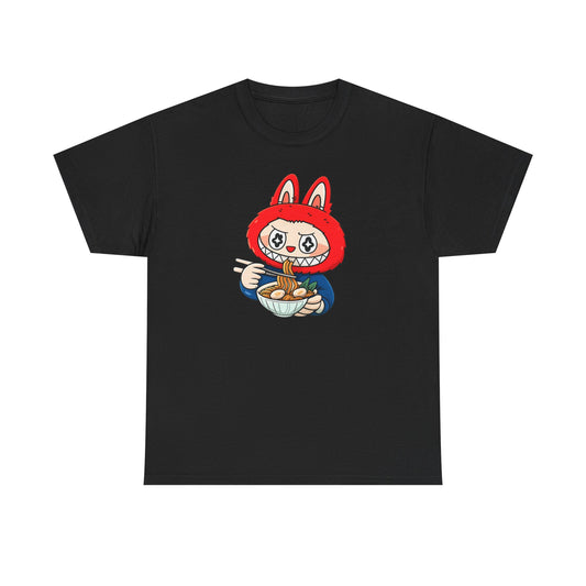 Labubu Ramen T-Shirt: Kawaii Japanese Anime Streetwear