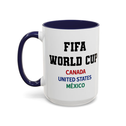 FIFA World Cup 2026 Mug, USA Canada Mexico Soccer Cup, Trophy Logo Coffee Mug, Football Fan Gift, Match Day Cup, Sports Lover Gift