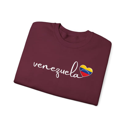 Venezuela Shirt with Heart Flag Design, Cute Minimalist Venezuela Shirt, Country Pride Travel Shirt, South America Gift Idea for Her